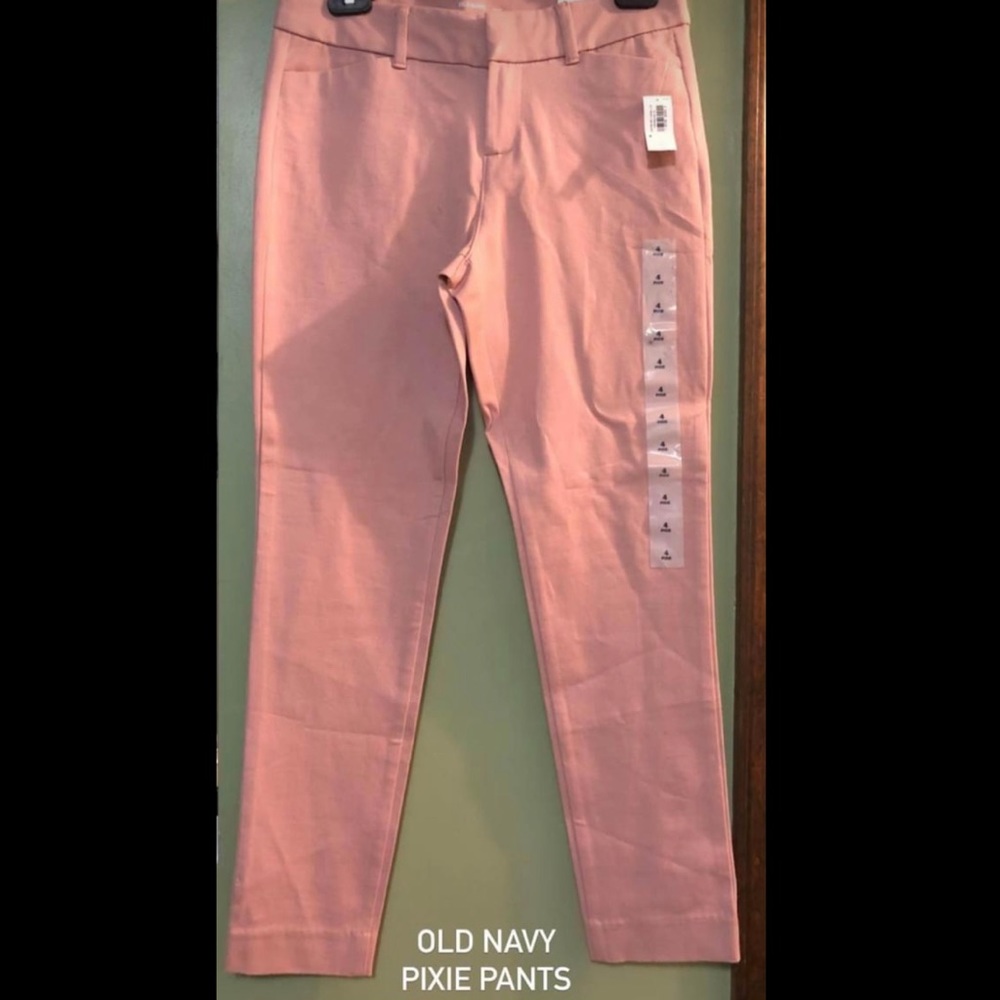 Old Navy pink pixie pants